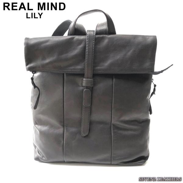 リアルマインドリリー REAL MIND LILY バッグ リュック メンズ レディース レザー 本...