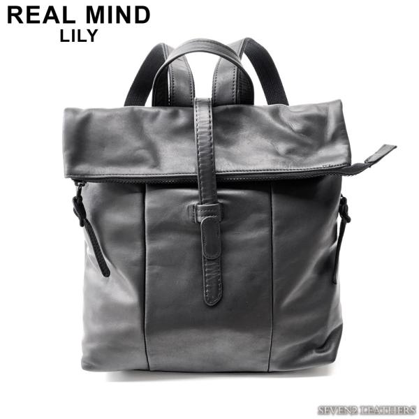リアルマインドリリー REAL MIND LILY バッグ リュック メンズ レディース レザー 本...