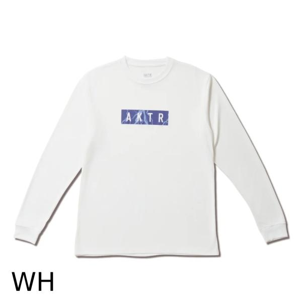 アクター AKTR Tシャツ 長袖 THUNDERBOLT BOX LOGO SP L/S TEE ...