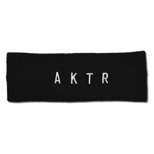 アクター ヘッドバンド ブラック AKTR LOGO HEAD BAND CLASSIC BLACK...