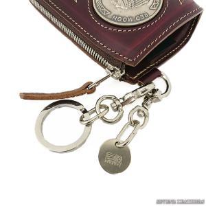 レッドムーン REDMOON 特別仕様 ミドルウォレット シルバー金具 財布 