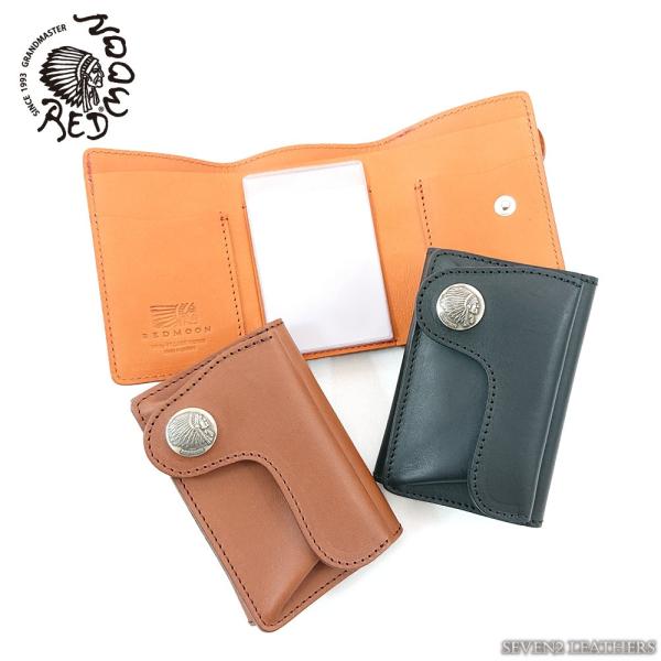 レッドムーン REDMOON ミニウォレット 小さい財布 コンパクト メンズ レディース 本革 レザ...
