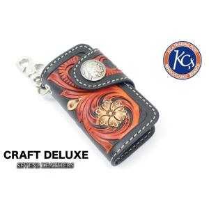ケイシイズ ケーシーズ KC,s キーケース カービング 本革 全3色 男女兼用 牛革 kpk567...