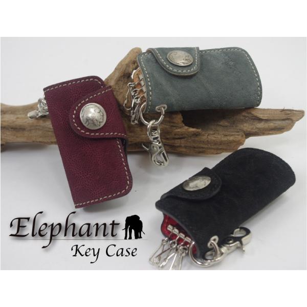 ケイシイズ ケーシーズ KC,s キーケース 象革 エレファント 本革 全3色 男女兼用 牛革 kp...