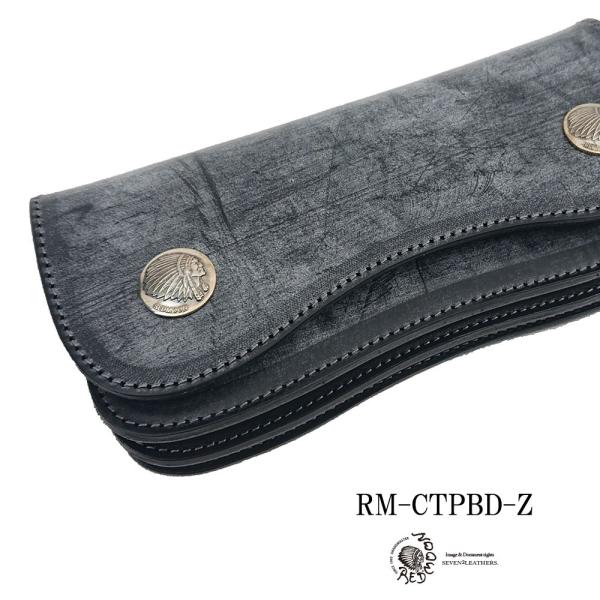 レッドムーン REDMOON 長財布 ロングウォレット ブライドルレザー ボルドー/ナチュラル 男女...