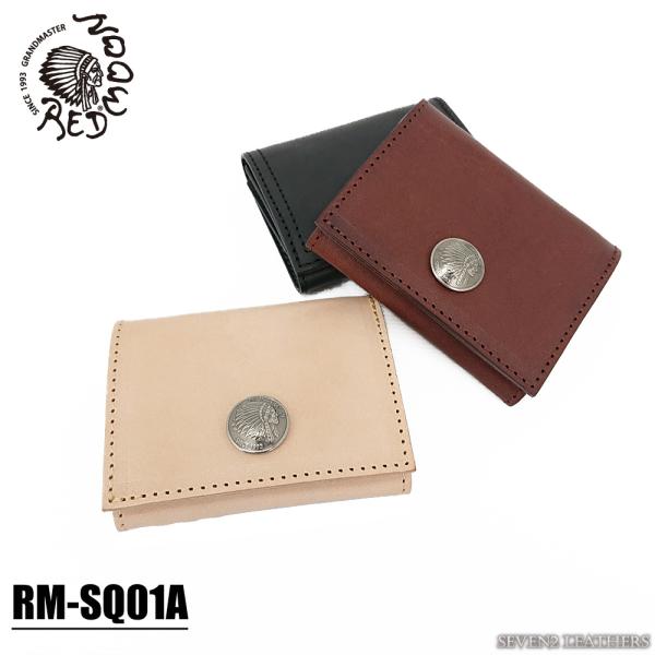 レッドムーン REDMOON 短財布 ミニウォレット 小さい財布 革財布 全3色 男女兼用 牛革 本...