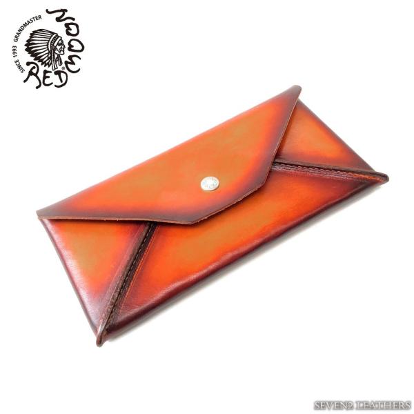 レッドムーン REDMOON 長財布 ロングウォレット カードケース 手染め メンズ レディース 日...
