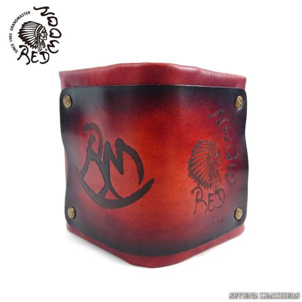 レッドムーン REDMOON 財布 二つ折り ミニウォレット 手染め メンズ レディース 日本製 s...