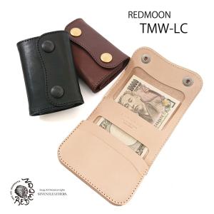 REDMOON レッドムーン 財布 ウォレット 三つ折り メンズ レディース ブランド 本革 レザー 日本製 全3色 TMW-LC プレゼント