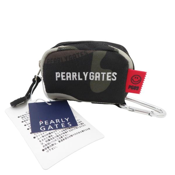 【新品】PEARLY GATES パーリーゲイツ 053-8184318 ボールポーチ カモフラ 迷...