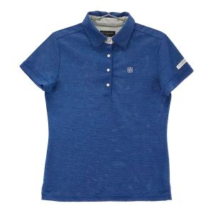 St ANDREWS ST セントアンドリュース 半袖ポロシャツ ブルー系 S