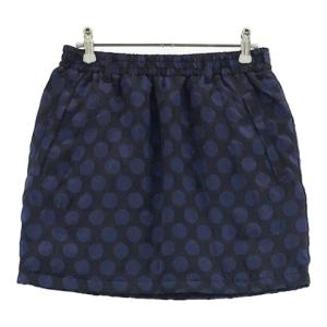 BEAMS GOLF ビームスゴルフ 裏起毛 ニットスカート ロゴ 刺繍