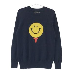 ラフ＆スウェル ゴルフ スマイル・クルーニット クリーニング済み M