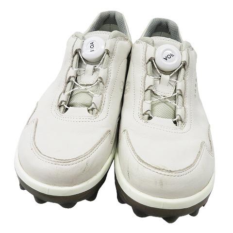 ecco エコー 108204/57876 スパイクゴルフシューズ Boa GORE-TEX  ホワ...