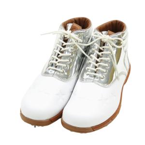 PEARLY GATES（パーリーゲイツ） シューズ 「PEARLY GATES」ロゴ×花柄