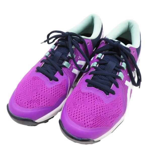 asics アシックス 1112A017 ゴルフシューズ GEL-COURSE GLIDE  パープ...