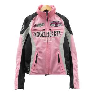 SIMPSON シンプソン ANGEL HEARTS ライディング メッシュジャケット  ピンク系 WM バイクウェア レディース｜stst-used