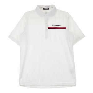 LACOSTE 【超美品】ラコステスポーツ 半袖ポロシャツ 白×ブルー