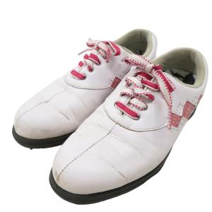 FOOTJOYホワイトゴルフシューズ新品 フットジョイ ゴルフシューズ 白×ネイビー EXL ボア 45144J メンズ