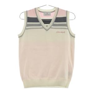 BEAMS GOLF ビームスゴルフ ベスト スウェット地 ネイビー系 L