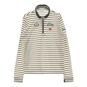 23区GOLF 【超美品】23区ゴルフ セーター グリーン ケーブル編み V