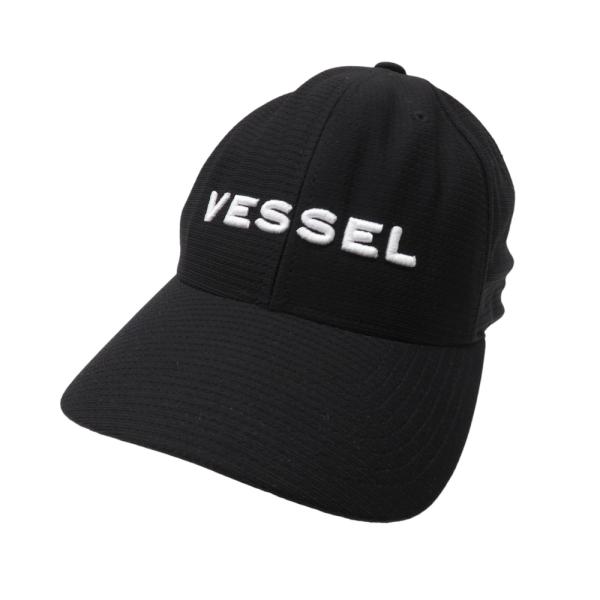 VESSEL ベッセル  キャップ  ブラック系  ゴルフウェア