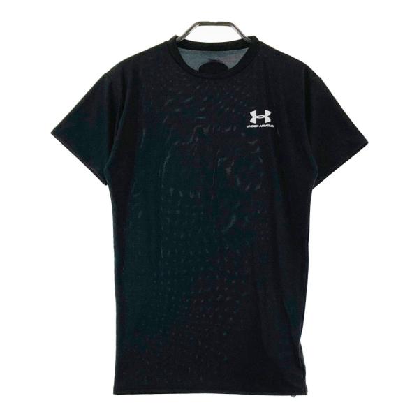 【新品】UNDER ARMOUR アンダーアーマー  半袖Tシャツ  ブラック系 LG ゴルフウェア...