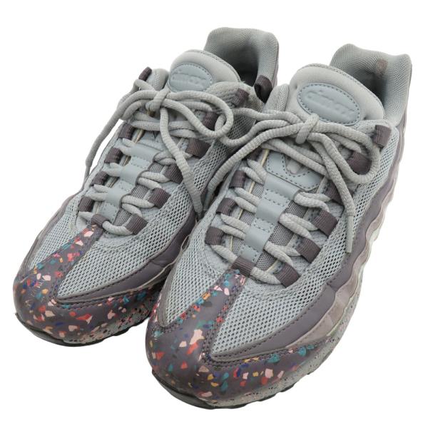 NIKE 918413-002 スニーカー AIR MAX 95 SE グレー系 25.5 メンズ ...