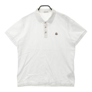 MONCLER モンクレール B10918340800 半袖ポロシャツ  ホワイト系 XL メンズ