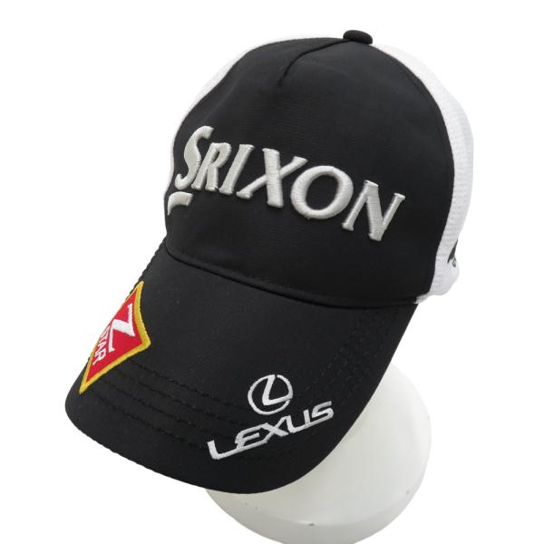 SRIXON スリクソン × LEXUS 松山英樹 キャップ  ブラック系 フリーサイズ 58-60...