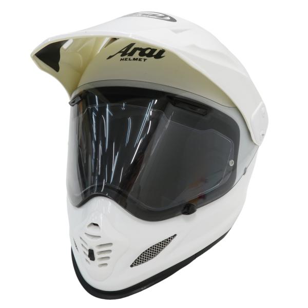 ARAI アライ  ヘルメット TOUR-CROSS3 グラス ホワイト系 57-58 バイクウェア...