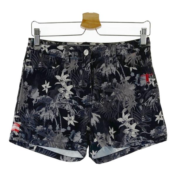 T-MAC ティーマック  ハーフパンツ 総柄 グレー系 64 ゴルフウェア  レディース