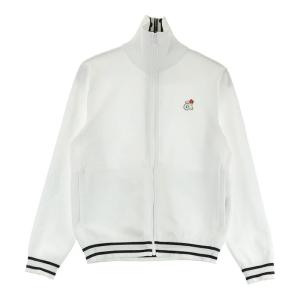 新品】CPG ノースリーブハイネックシャツ 白×黒 立体ロゴ ネック後ろ