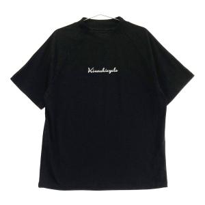 KINASHI CYCLE 木梨サイクル  半袖モックネックTシャツ  ブラック系 S メンズ｜stst-used