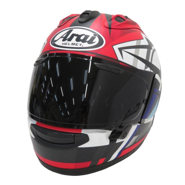 ARAI アライ RX-7X フルフェイスヘルメット タクミ レッド系 59.60CM バイクウェア...