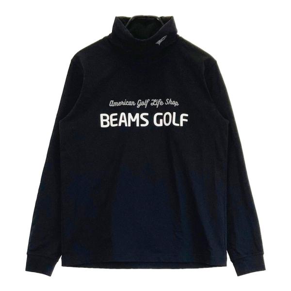 BEAMS GOLF ビームスゴルフ  長袖タートルネックTシャツ  ブラック系 L ゴルフウェア ...
