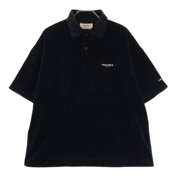 RENOMA GOLF レノマゴルフ  半袖ポロシャツ  ブラック系 S ゴルフウェア メンズ