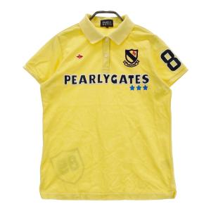PEARLY GATES パーリーゲイツ 半袖ポロシャツ イエロー系 2