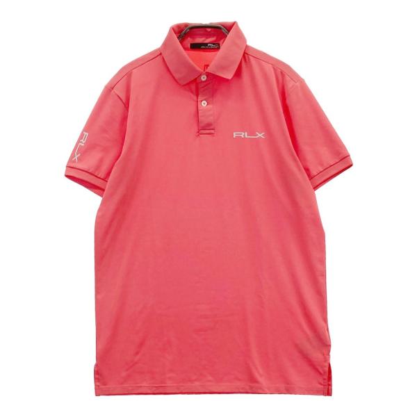 RLX ラルフローレン  半袖ポロシャツ  ピンク系  ゴルフウェア メンズ