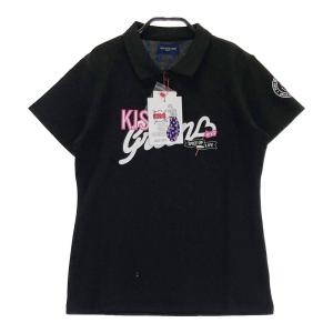 新品】FR2 GOLF エフアールツーゴルフ 半袖ポロシャツ ブラック系 S