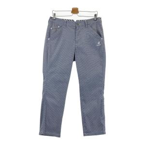 LECOQ GOLF ルコックゴルフ 2022年 パンツ 総柄 ネイビー系 82 ゴルフウェア メンズ