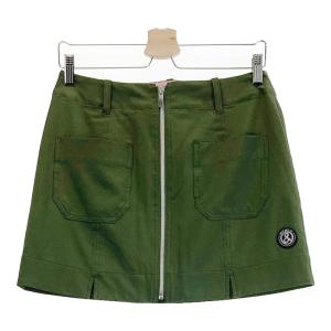 【超美品】アルチビオ スカート 白×ライトブルー×ブルーグリーン系 総柄 裏地付 レディース 40(L) ゴルフウェア 2024年モデル archivio archivio（アルチビオ） 【超美品】アルチビオ スカート 白×ライト