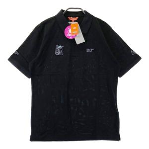 SRIXON スリクソン by DESCENTE 半袖 ポロシャツ ストライプ柄 SRIXON スリクソン by DESCENTE 半袖 ポロシャツ ストライプ柄