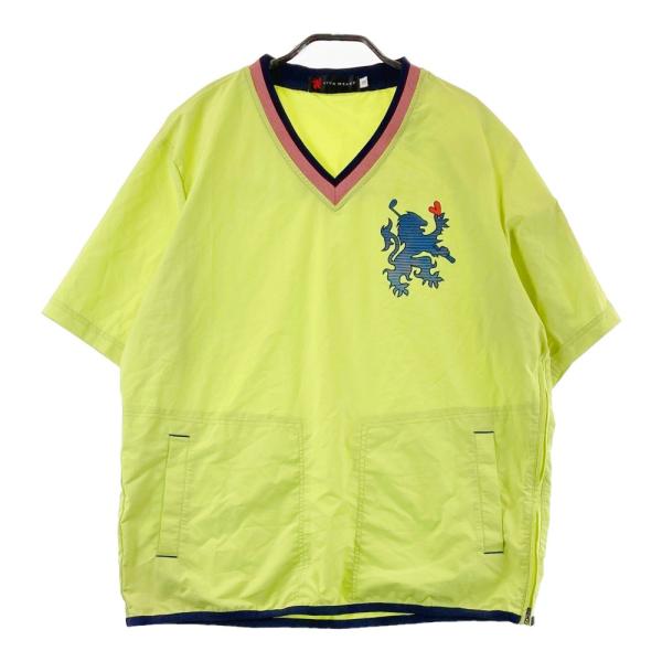 VIVA HEART ビバハート  半袖ブルゾン  グリーン系 52 ゴルフウェア メンズ