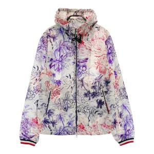 【国内正規美品】モンクレール ナイロンパーカー FRASER 白総柄 MONCLER（モンクレール） 【新品同様】モンクレール Grimpeurs