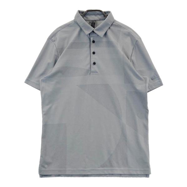 ADIDAS GOLF アディダスゴルフ HA9169 半袖ポロシャツ 総柄 グレー系 L ゴルフウ...