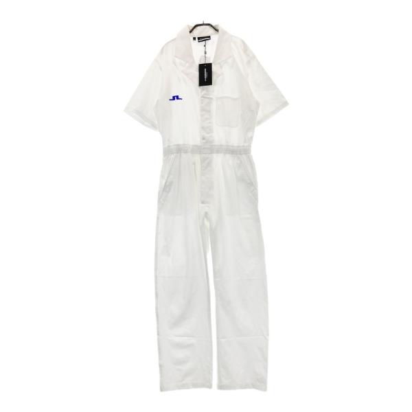 【新品】J.LINDEBERG ジェイリンドバーグ 071-68740 半袖 オールインワン  ホワ...