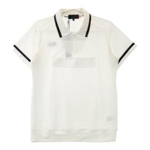 サイズ：4 DANCE WITH DRAGON ダンスウィズドラゴン  ハーフジップ ブルゾン  ホワイト系 [240101470361] ゴルフウェア メンズ ストスト サイズ：4 DANCE WITH DRAGON ダンスウィズドラゴン ハーフ