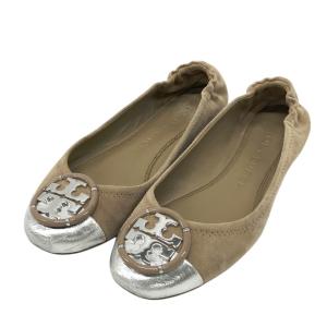 TORY BURCH トリーバーチ フラットシューズ ベージュ系 6 1/2 レディース