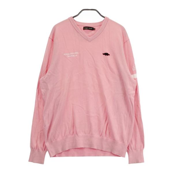 ROUGH&amp;SWELL ラフアンドスウェル 2023年モデル Vネック ニットセーター カモノハシ ...